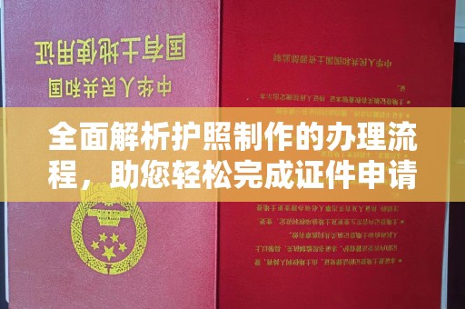 诏安全面解析护照制作的办理流程，助您轻松完成证件申请